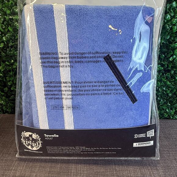 Adult 3D Towelie Costume South Park Cosplay Comedy Central OSFM - Picture 9 of 9